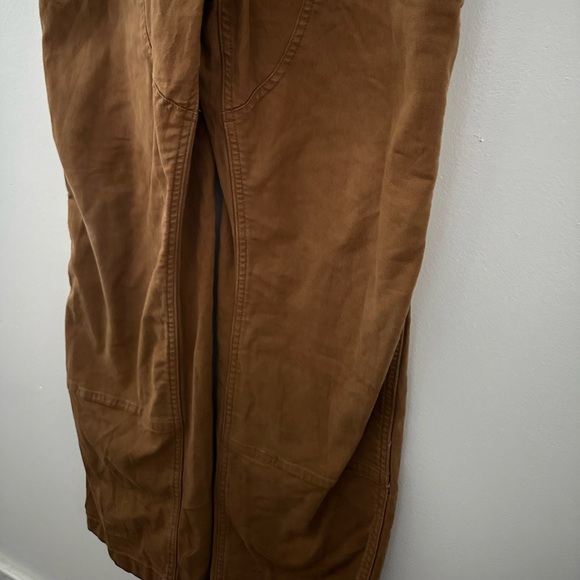 Carhartt Brown women Overalls sz 4-6 short - Picture 5 of 9